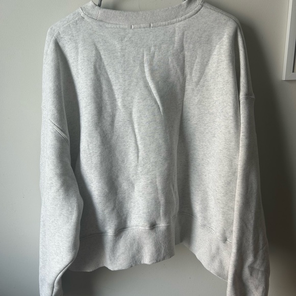 TCEC Light Gray Ribbed Crewneck - Picture 8 of 9